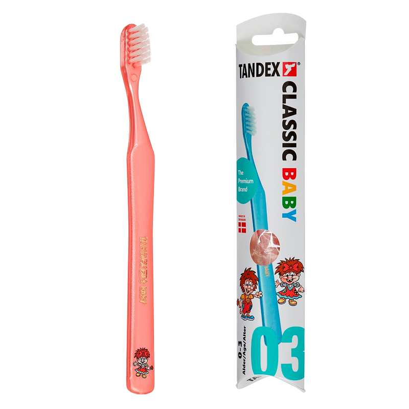 TANDEX Classic Baby 03 Soft Tandbørste Ass. Farve (1 stk)