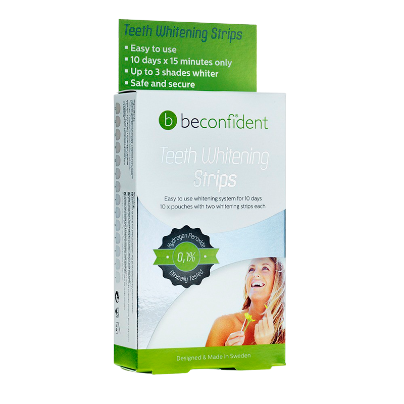 Beconfident Teeth Whitening X3 Strips 10 days (10 par)