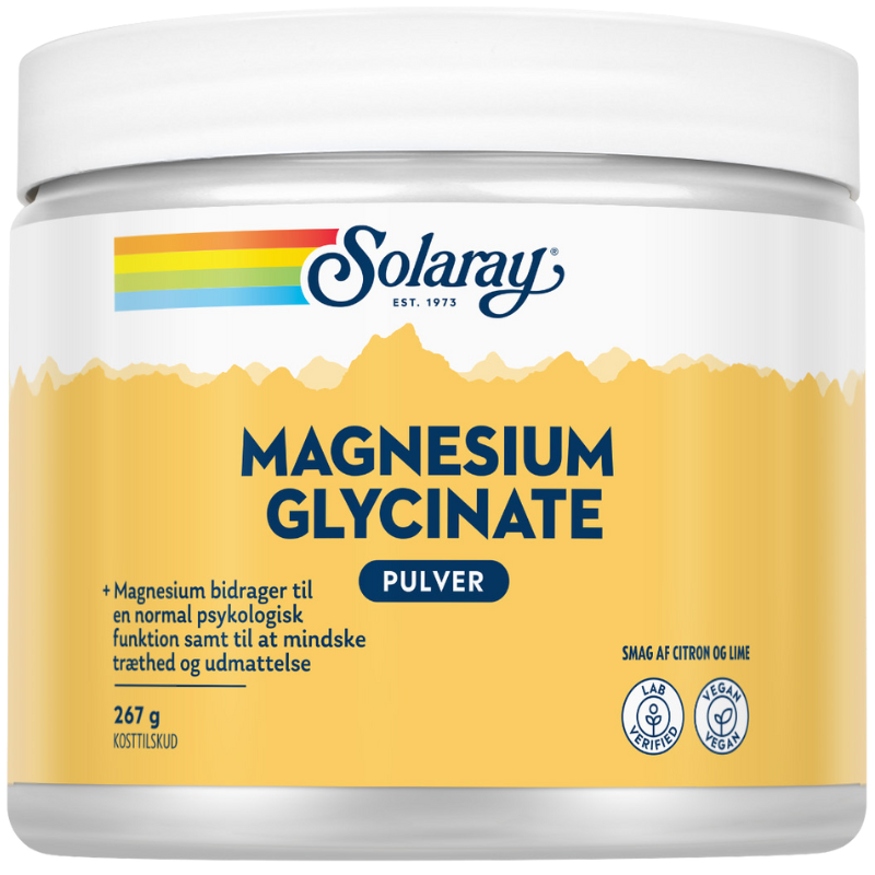 Solaray Magnesium Glycinate Lemon & Lime (267 g)