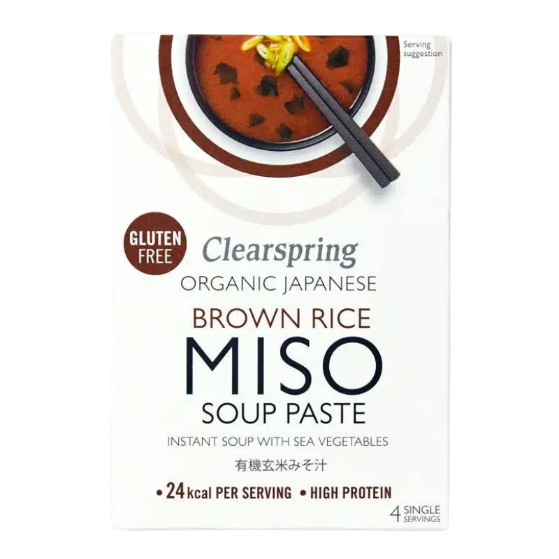 Clearspring Miso Soup Paste Ø (4 x 15 g) Clearspring Miso Soup Paste Ø (4 x 15 g)