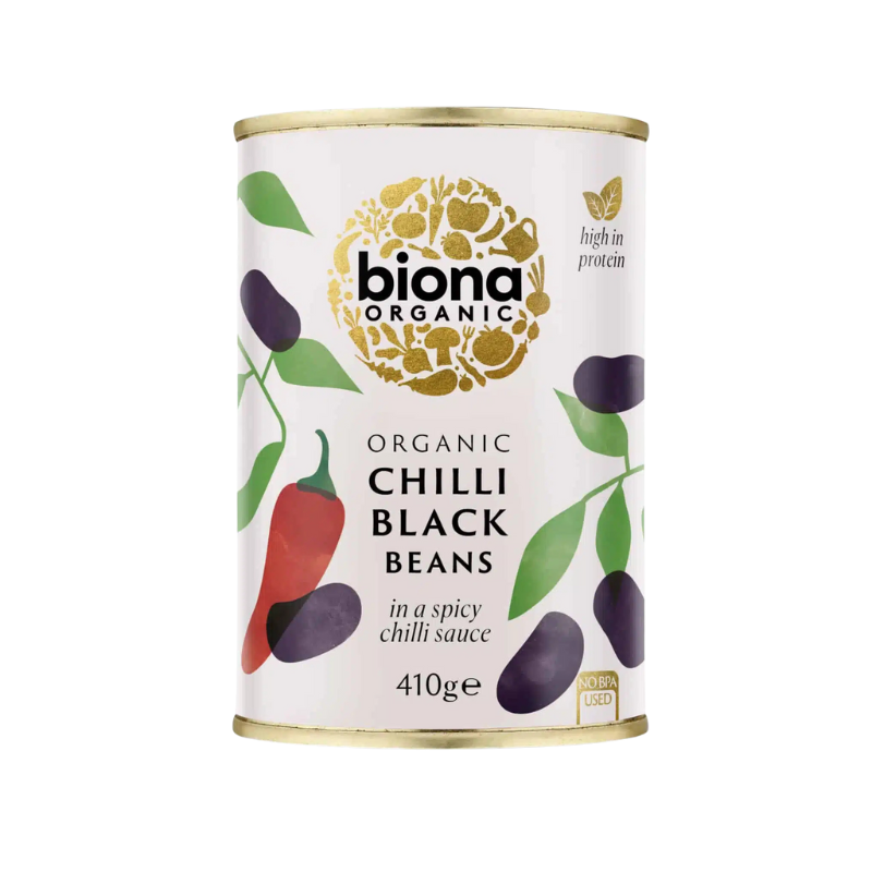 Biona Sorte Bønner i Chili Ø (410 g)