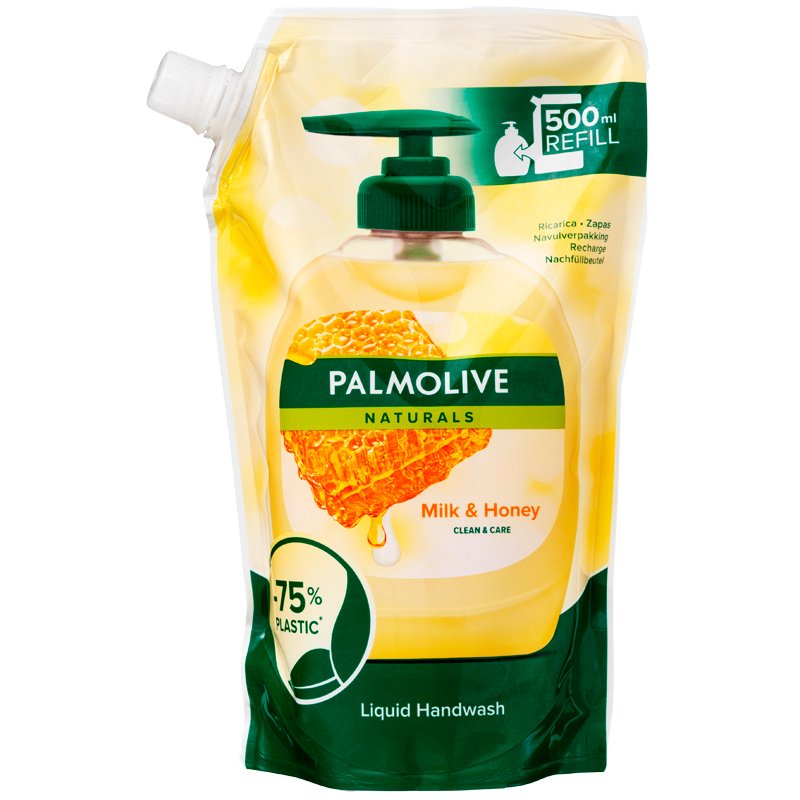 Palmolive Flydende Håndsæbe Milk & Honey Refill (500 ml)