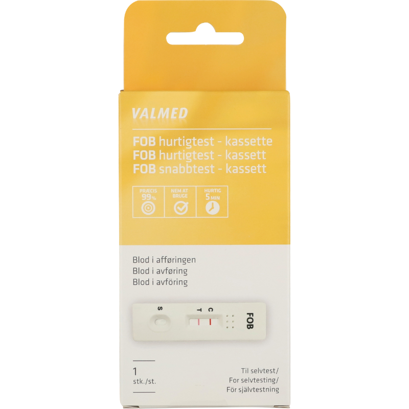 ValMed FOB Hurtigtest Kasette (1 stk)