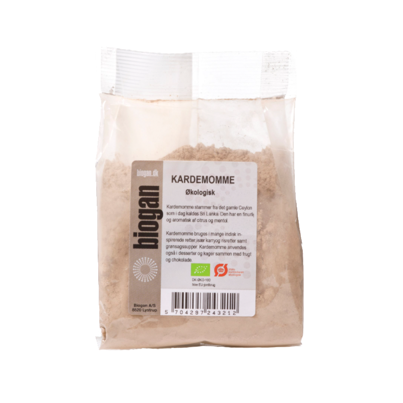 Biogan Kardemomme Ø - 50 g.