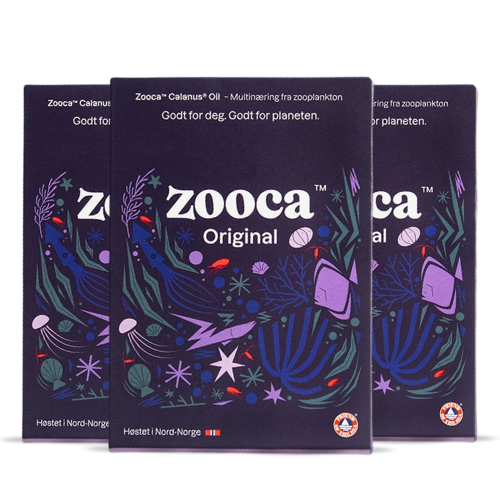 3 x Zooca/Nordfolk Omega 3 (60 kaps)