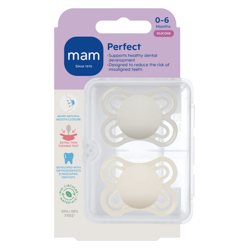 MAM Perfect Silk 0-6M Neutral (2 stk)
