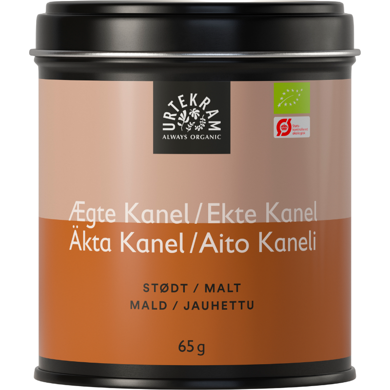Urtekram Ægte Stødt Kanel Ø - 65g.