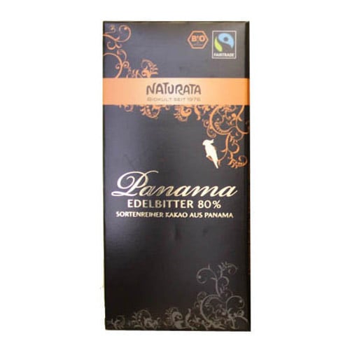 Naturata Fairtrade Chokolade Bitter 80% Ø - 100 g