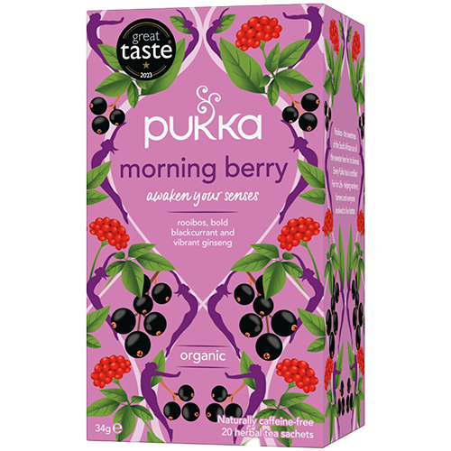 Pukka Morning Berry Te Ø (20 breve) Pukka Morning Berry Te Ø (20 breve)
