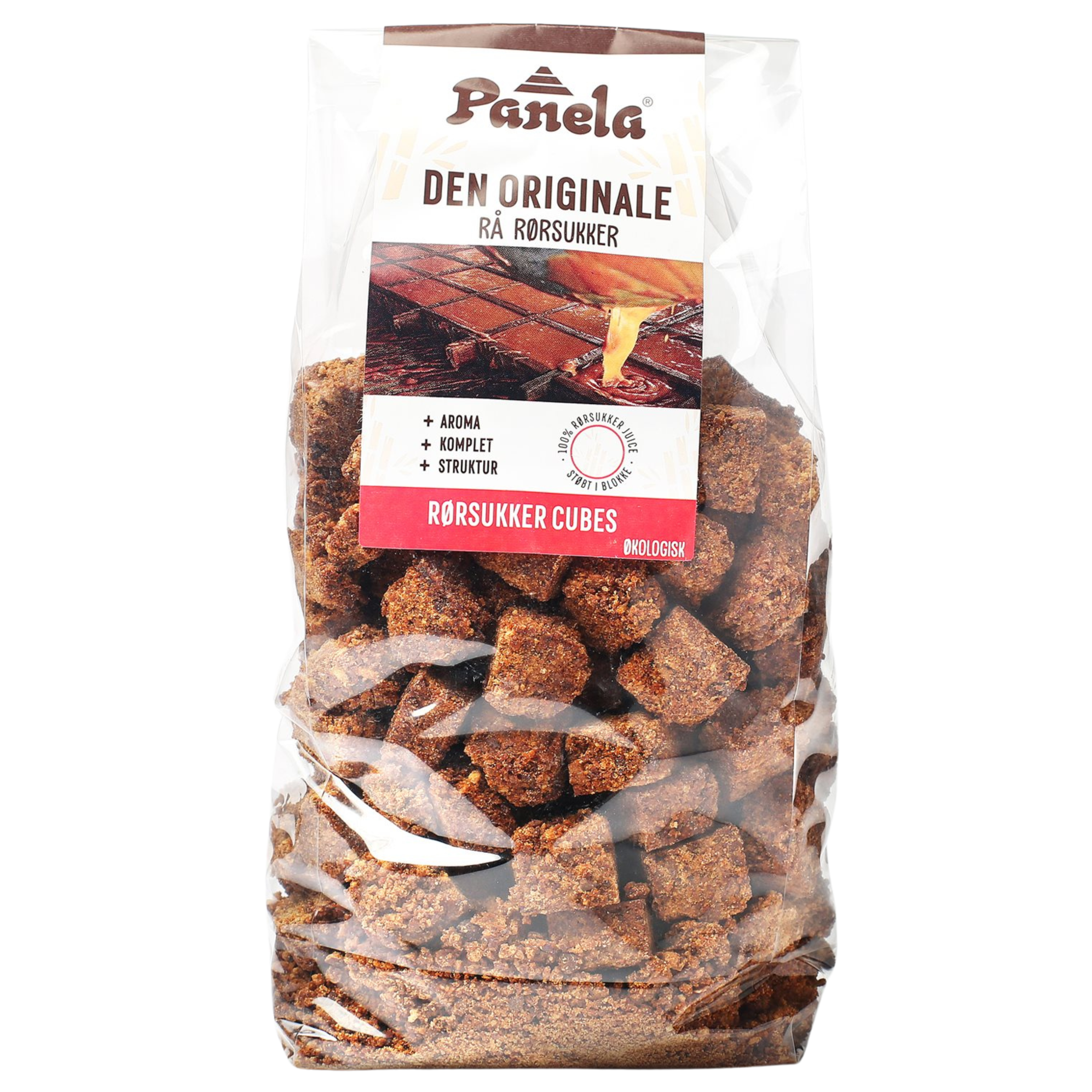 Panela Den Originale Rå Rørsukker Cubes Ø (500 g)