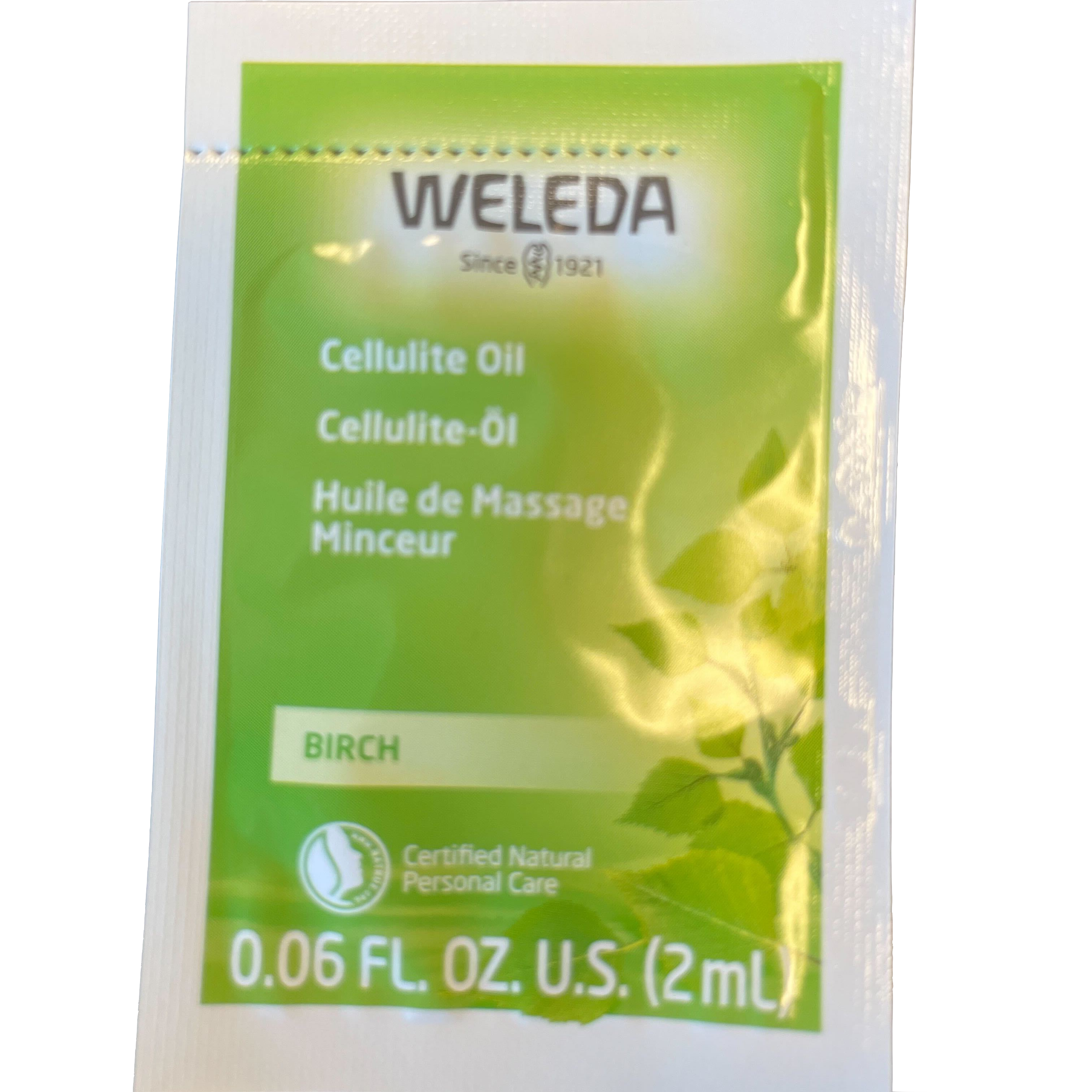 Vareprøve - Weleda Birch Cellulite Oil (2 ml)