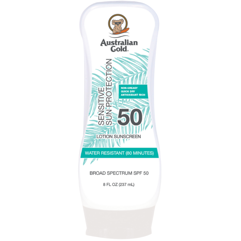 Australian Gold Sensitive Skin Lotion SPF 50 (237 ml)