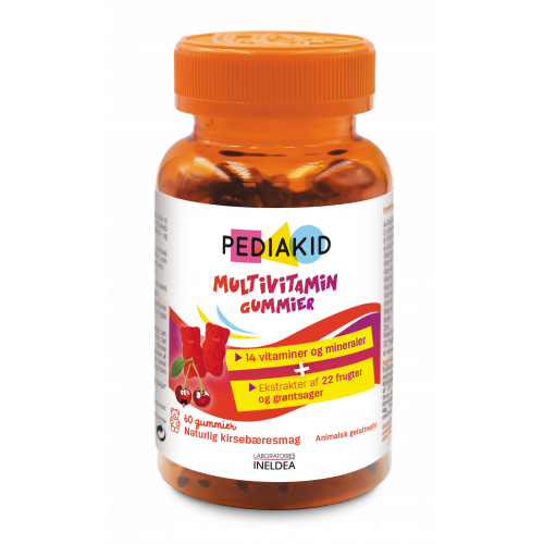 Pediakid Gummies Multivitamins Cherry (60 stk)