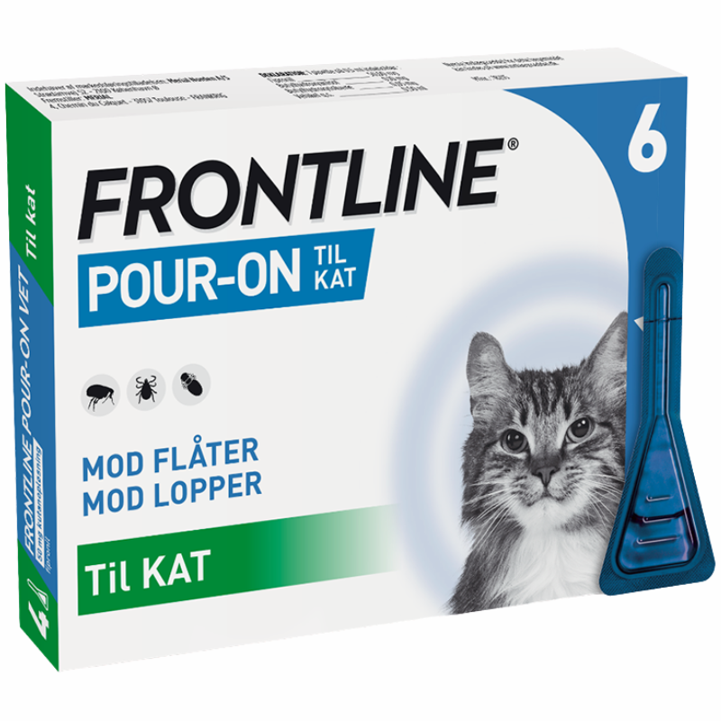 Frontline Pour-On Vet. 100 mg/ml (6 x 0,5 ml)