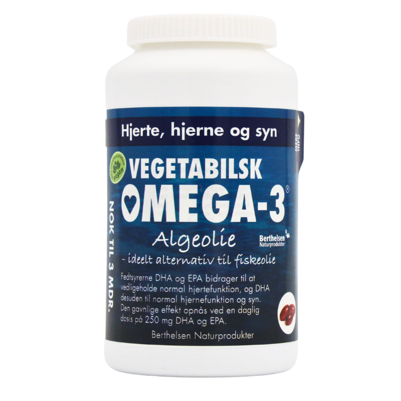 Dfi Omega-3 vegetabilsk - 180 kaps.