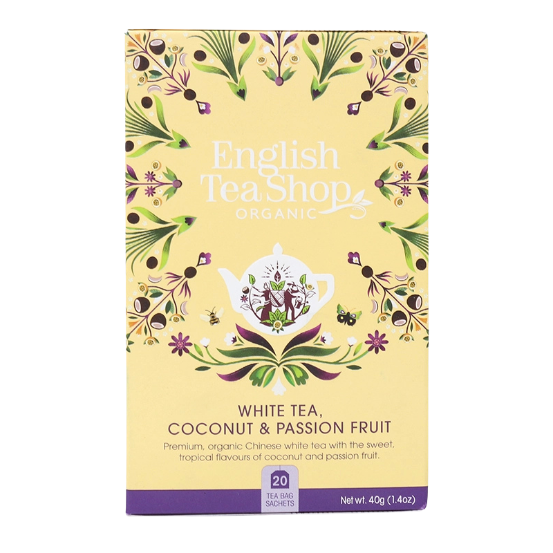 English Tea Shop White Tea, Coconut & Passion Fruit - 20 breve