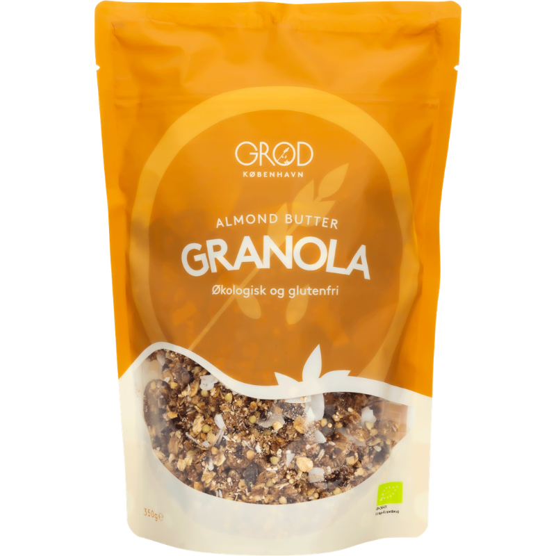 Grød Copenhagen Almond Butter Granola Glutenfri Ø (350 g)
