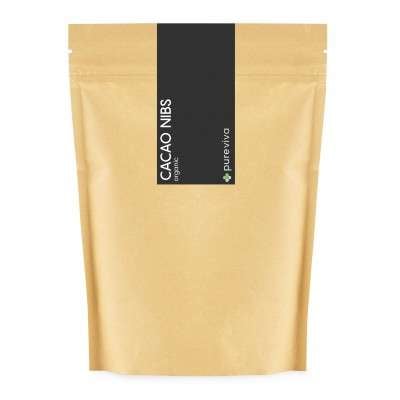 Bonusgave ved 800 kr. - Pureviva Cacao Nibs Ø - 30 g.