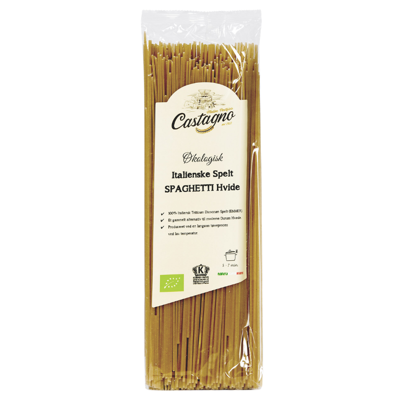 Rømer Castagno Økologisk spelt spaghetti - 500 g.