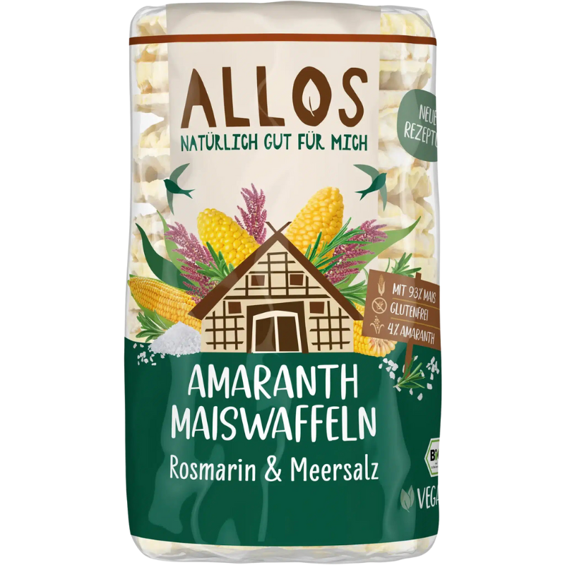 Allos Majsgaletter Rosmarin & havsalt Ø (115 g)