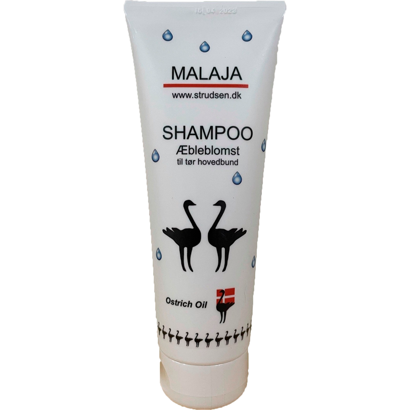 Ostrich Oil Shampoo Tør Hovedbund Æble (220 ml) Ostrich Oil Shampoo Tør Hovedbund Æble (220 ml)