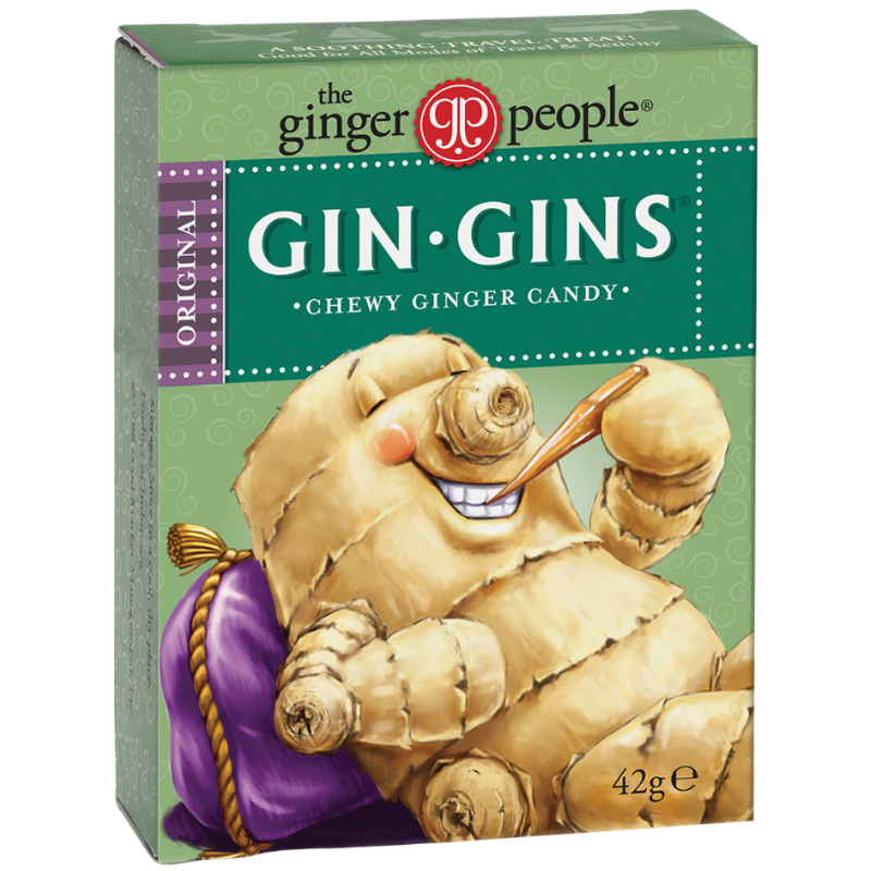 Ginger People Ginger Chews Gin Gins Original Travel Pack (42 g)