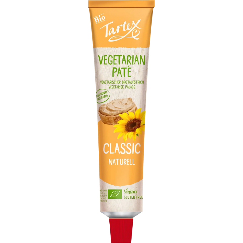 Tartex Paté Naturel På Tube Ø (200 g)