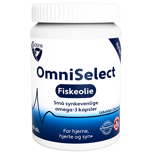 Biosym OmniSelect Fiskeolie (60 kaps)
