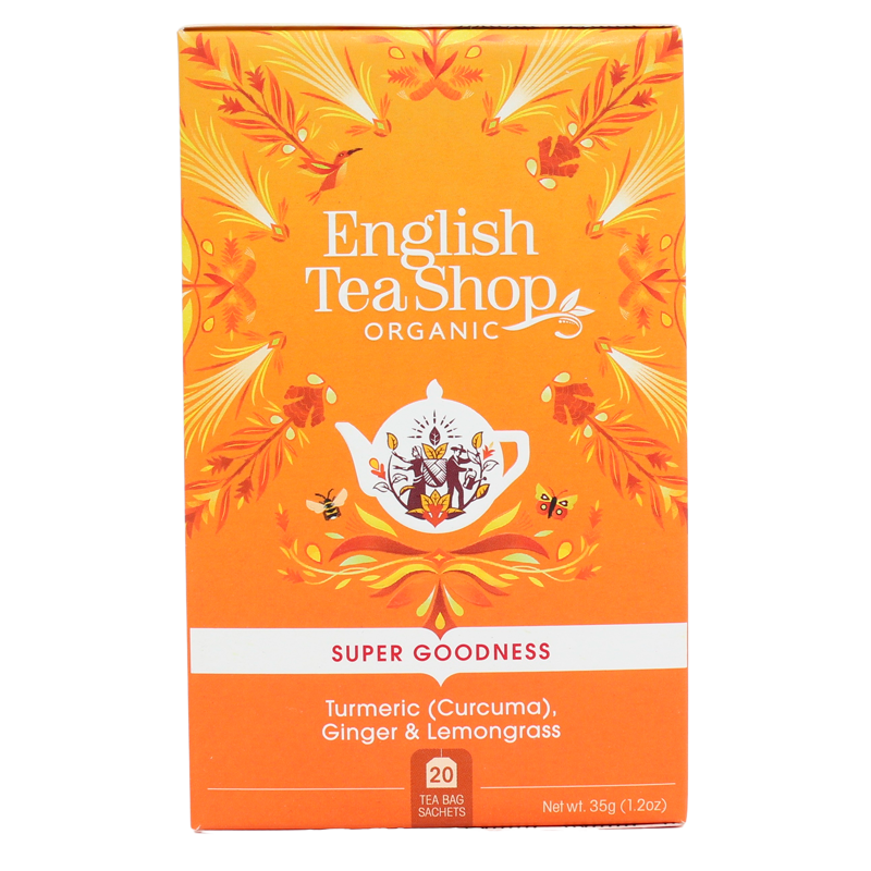 English Tea Shop Turmeric, Ginger & Lemongrass Ø (20 breve)