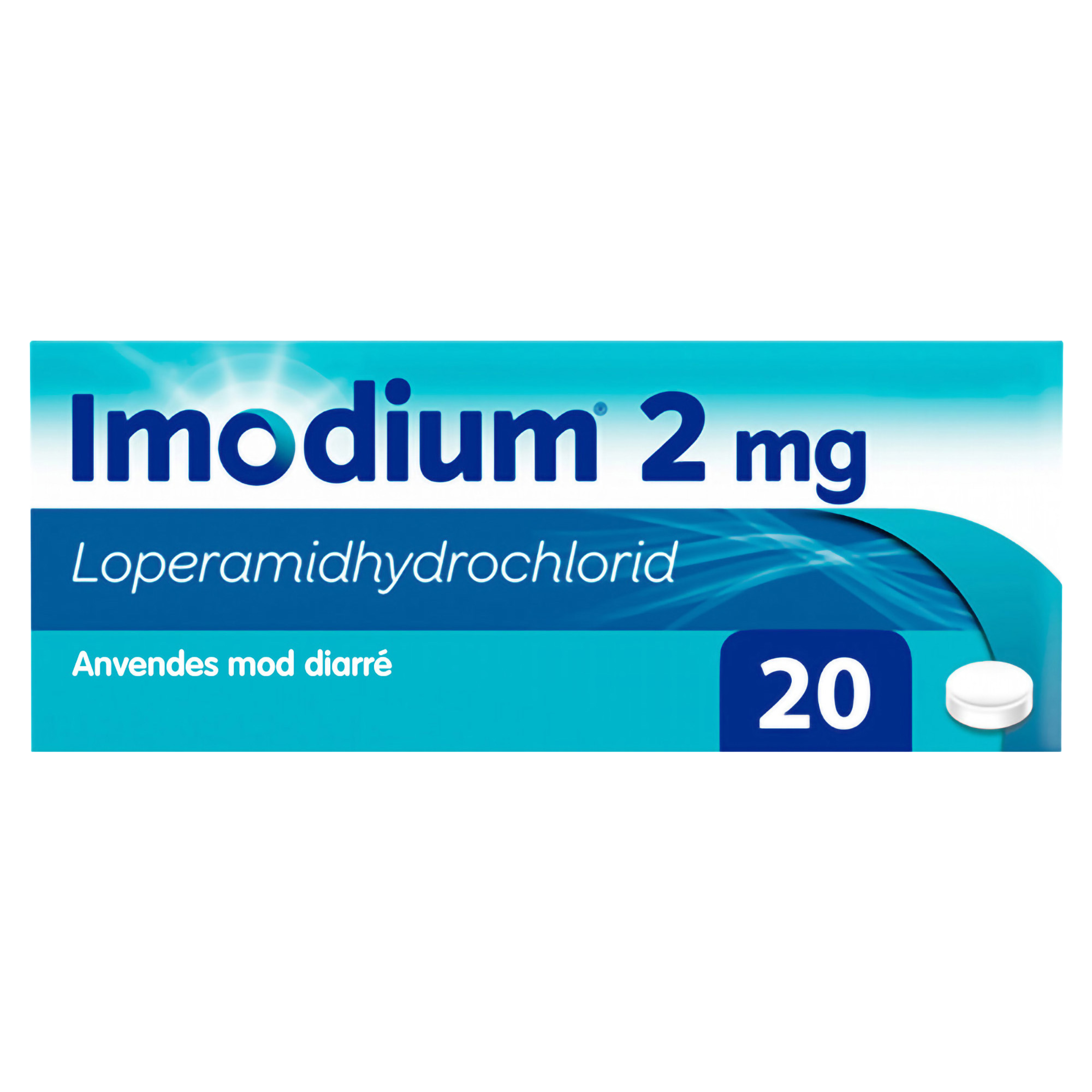Imodium Tabletter 2 mg - 20 stk.