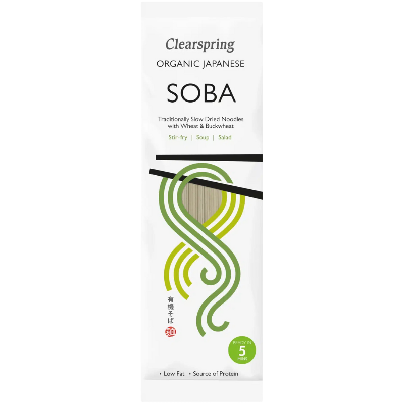 Clearspring Soba Nudler Hvede & Boghvede Ø (200 g)