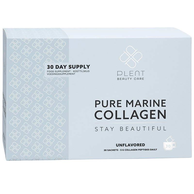 Plent Pure Marine Collagen Unflavored Packs (30 stk)