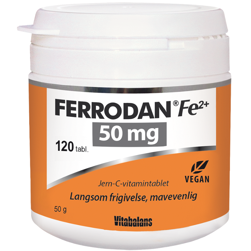 Vitabalans Ferrodan Fe2 (120 tabl)