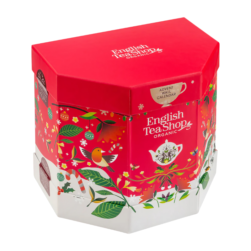 English Tea Shop Væg Julekalender Ø (25 breve)