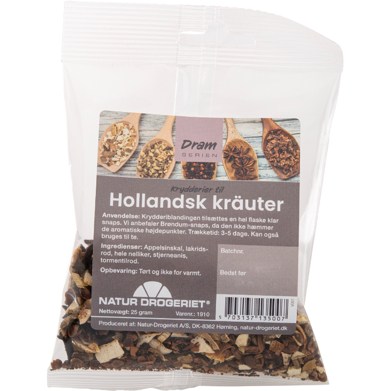 Natur Drogeriet Hollandsk Krauter Krydderiblanding (25 gr)