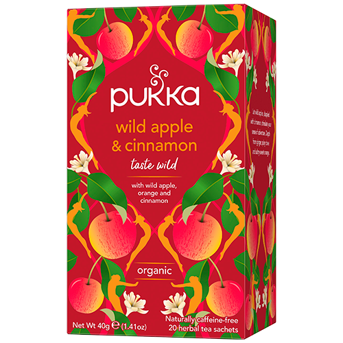 Pukka Wild Apple & Cinnamon te Ø - 20 br.
