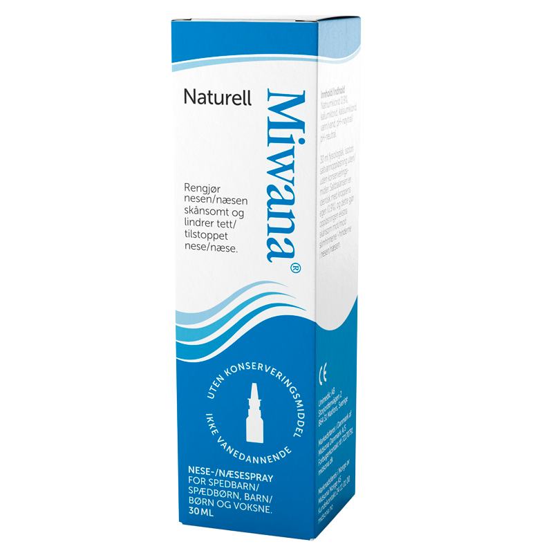 Miwana Næsespray Naturell (30 ml)