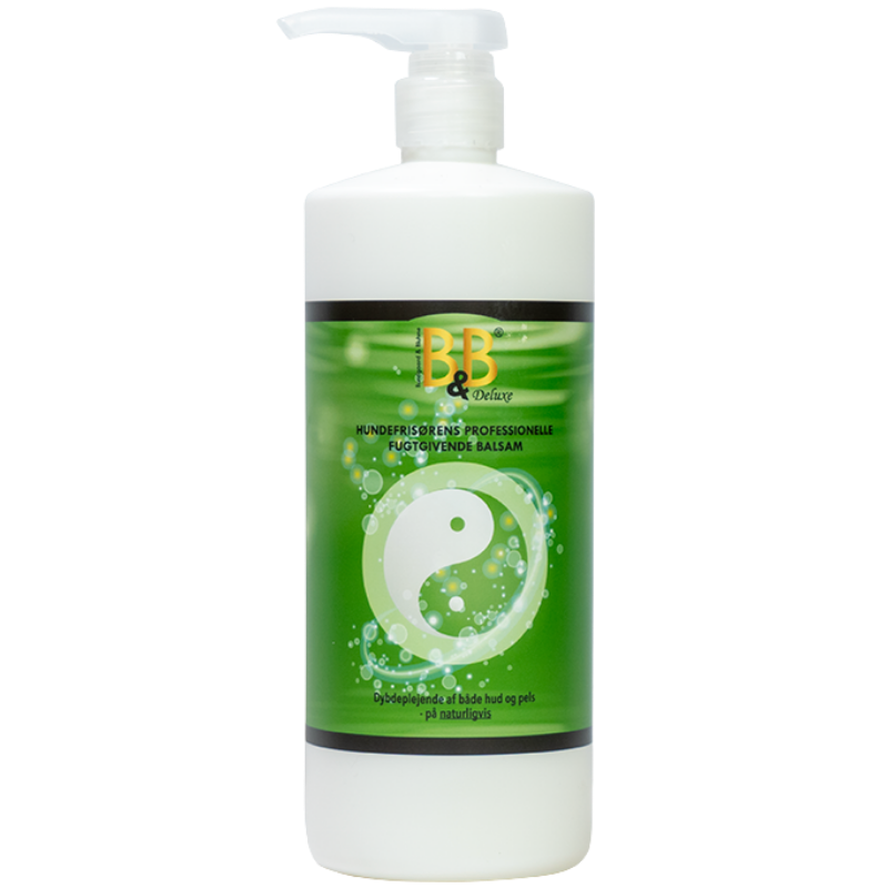B&B Hundefrisørens Professionelle Fugtgivende Balsam (1000 ml)