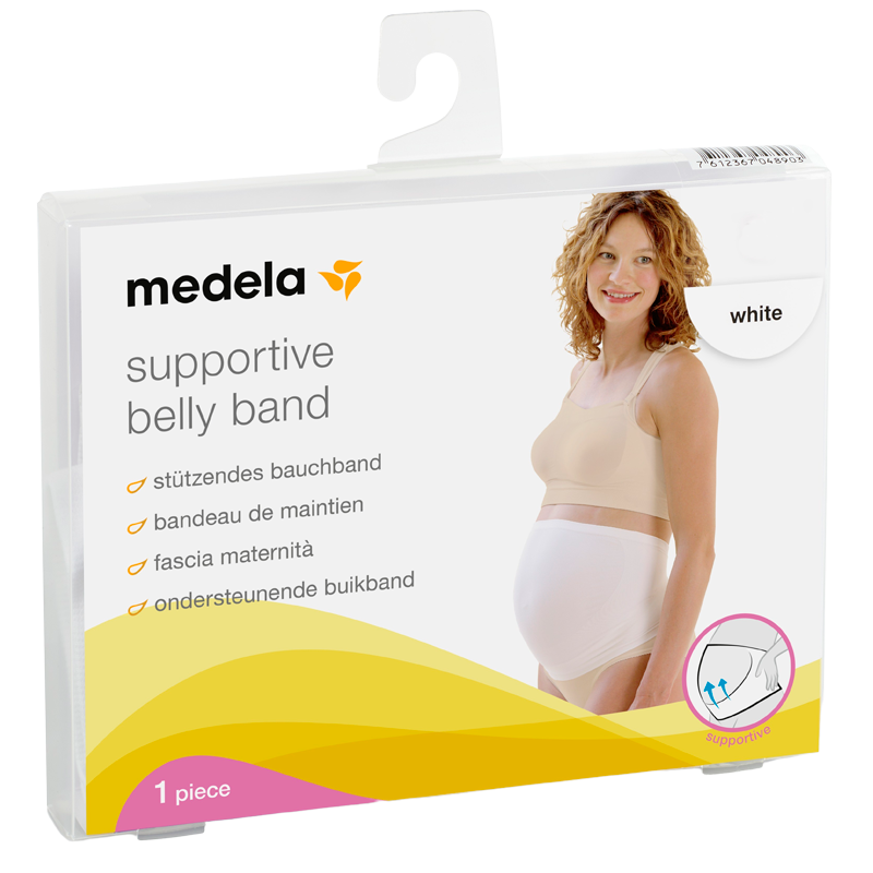 Medela Graviditetsbælte Hvid - XL - 1 stk
