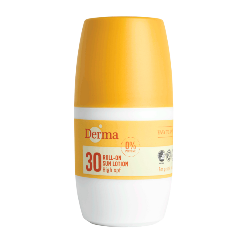 Derma roll-on sollotion SPF30 - 50 ml.