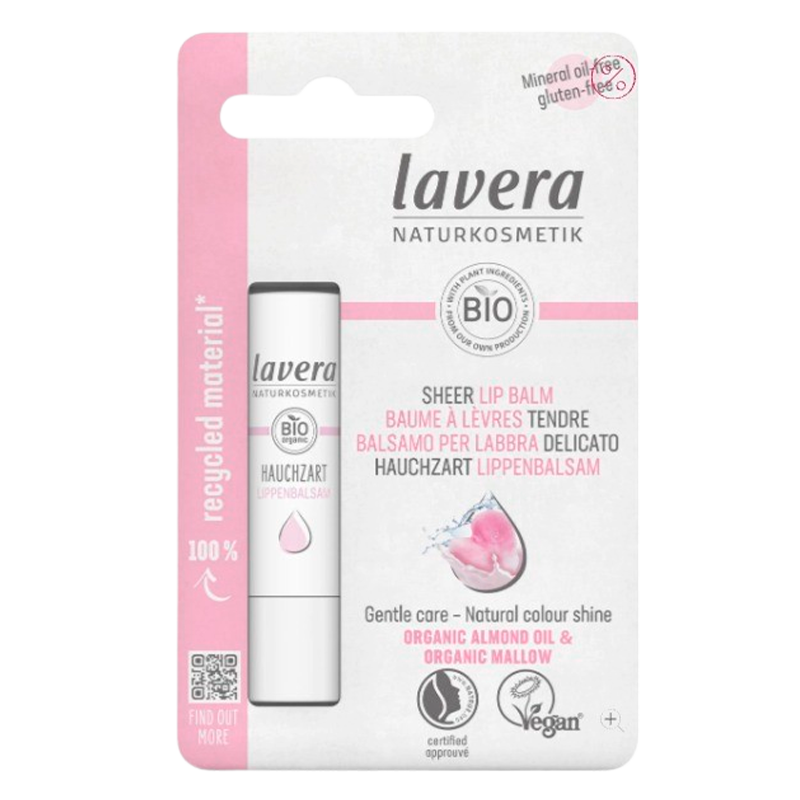 Lavera Læbepomade Pearly Pink, Sheer (4,5 g)