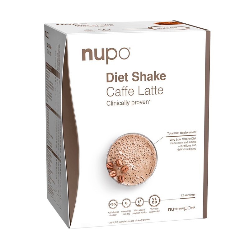 Nupo Diet Shake Caffe Latte - 12 br.