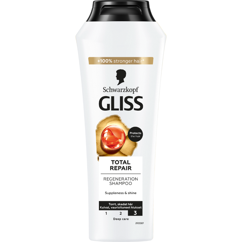 Schwarzkopf Gliss Total Repair Shampoo (250 ml)