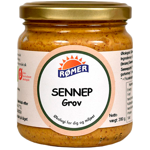 Rømer Sennep Grov Ø (200 g)