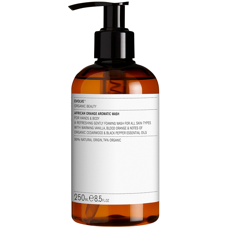 Evolve Organic Beauty African Orange Aromatic Wash (250 ml)