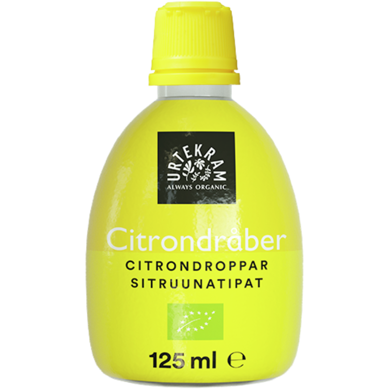 Urtekram Citronsaft Ø - 125 ml.