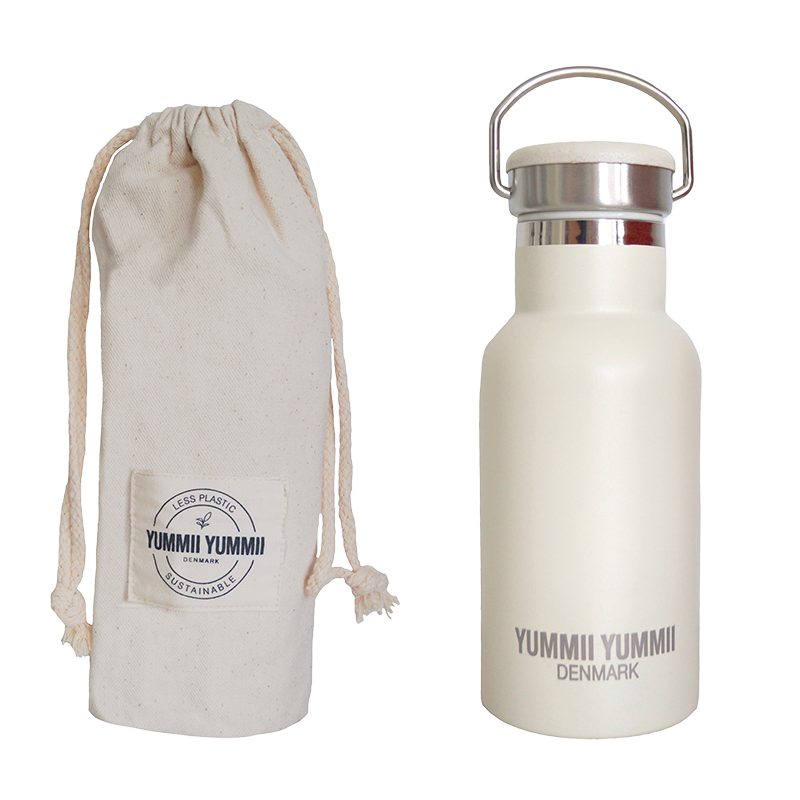 Yummii Yummii Termoflaske Pearl White Small - 350 ml