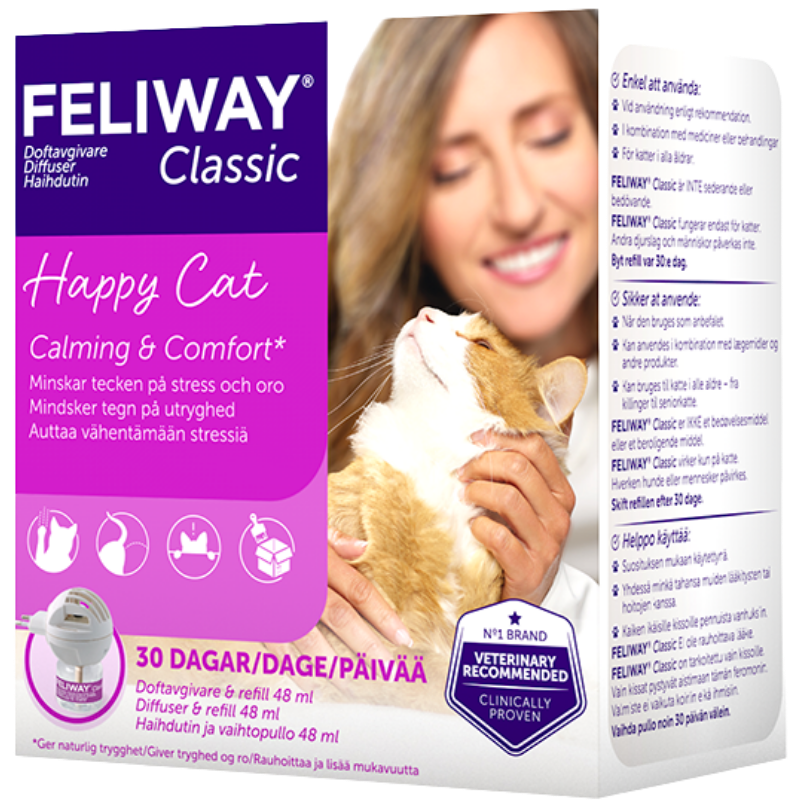 Feliway Classic Diffuser + 48 ml Refill (1 stk)