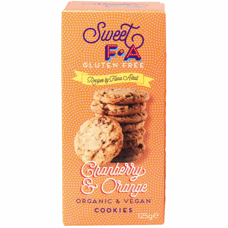 Island Bakery Sweet FA Tranebær & Appelsin Cookies Ø (125 g)