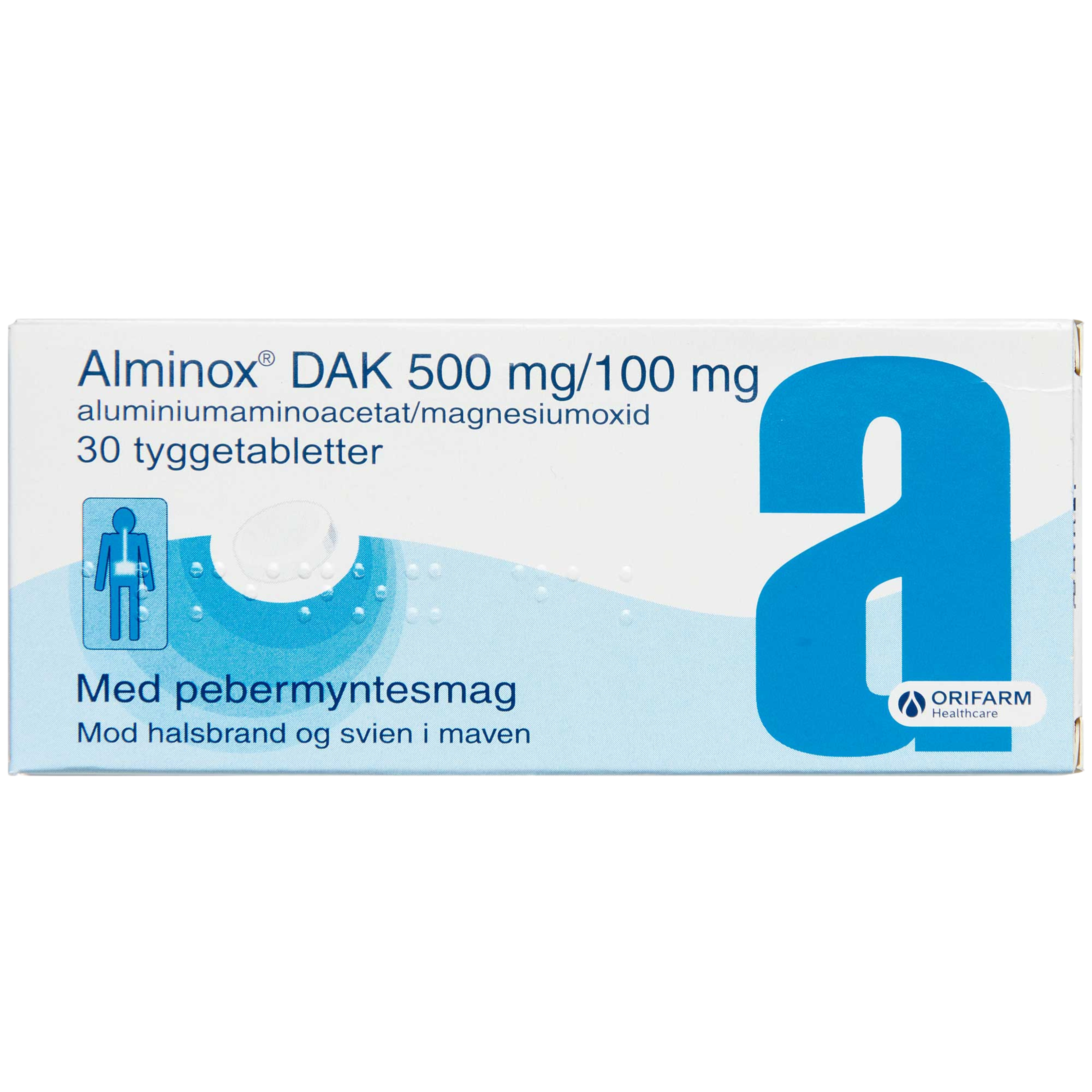 Alminox DAK Tyggetabletter - 30 stk.